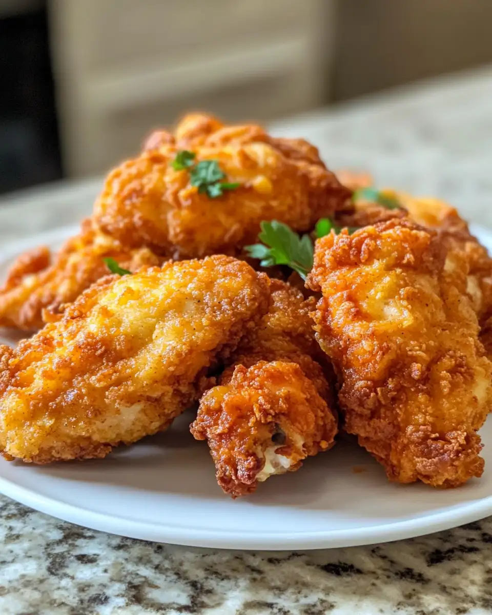 Crispy Delight: Airfryer Buttermilk Chicken Magic 6 Final dish - Crispy Delight: Airfryer Buttermilk Chicken Magic