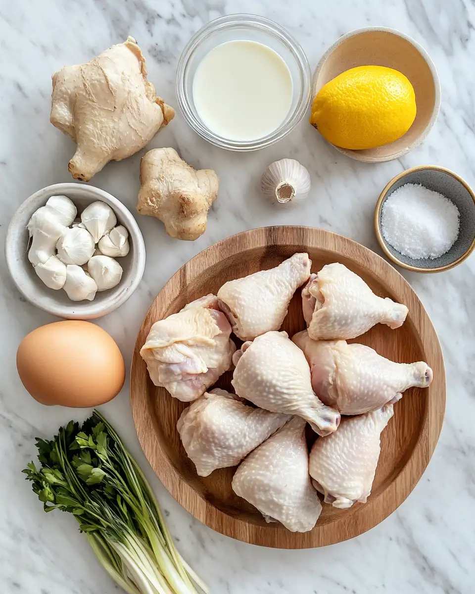 Crispy Delight: Airfryer Buttermilk Chicken Magic 4 Ingredients for Crispy Delight: Airfryer Buttermilk Chicken Magic