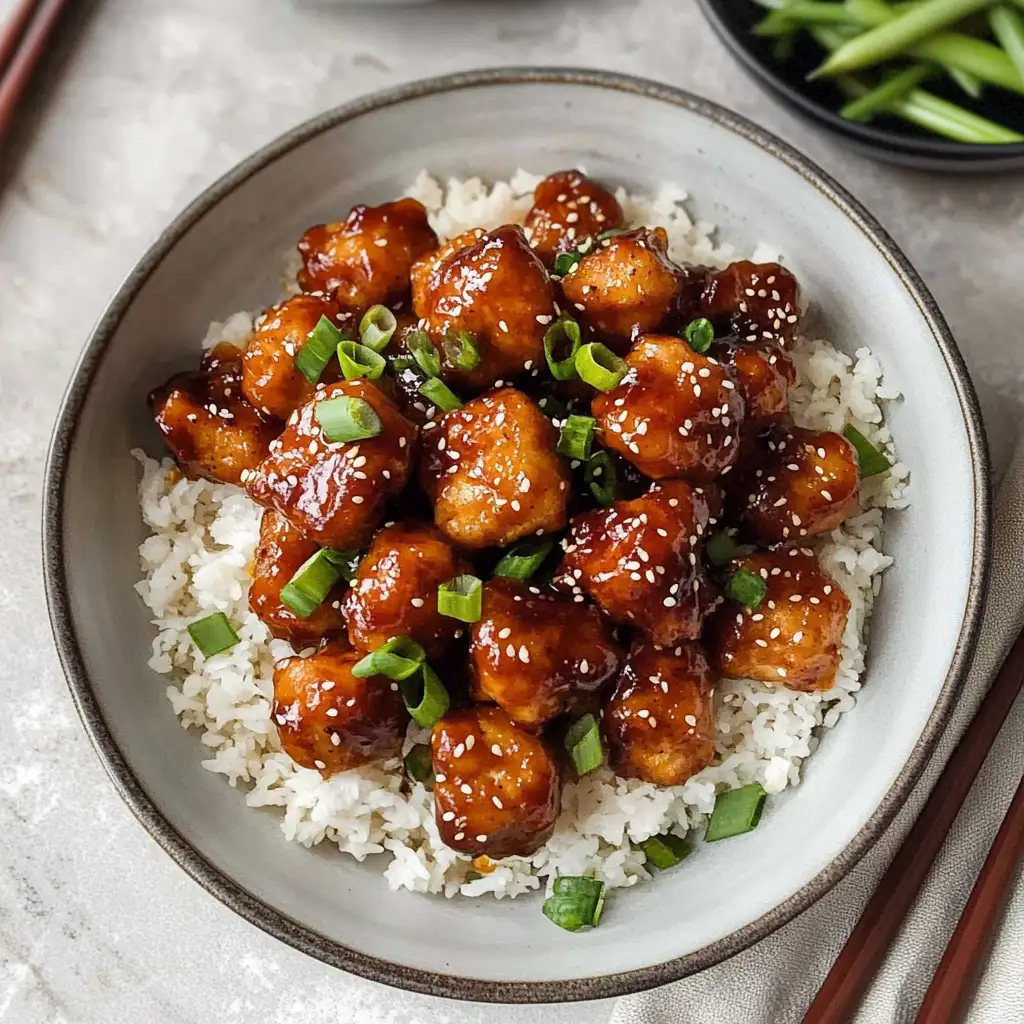 Crispy Airfryer General Tso's Chicken: A Healthier Twist on a Takeout Classic - Featured Image