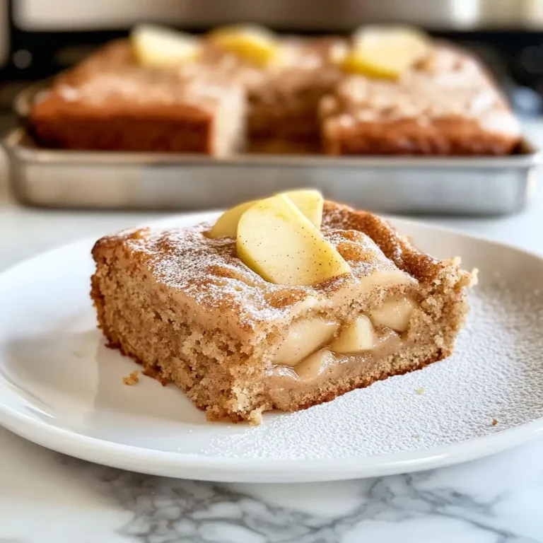 Sweet Symphony: Apple Cinnamon Sheet Cake Delight 6 Sweet Symphony: Apple Cinnamon Sheet Cake Delight - Featured Image