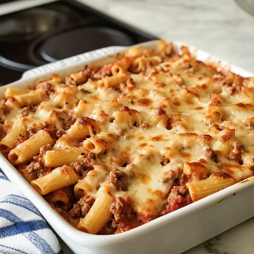 Ultimate Comfort: Baked Ziti with Ground Beef Perfection - Featured Image