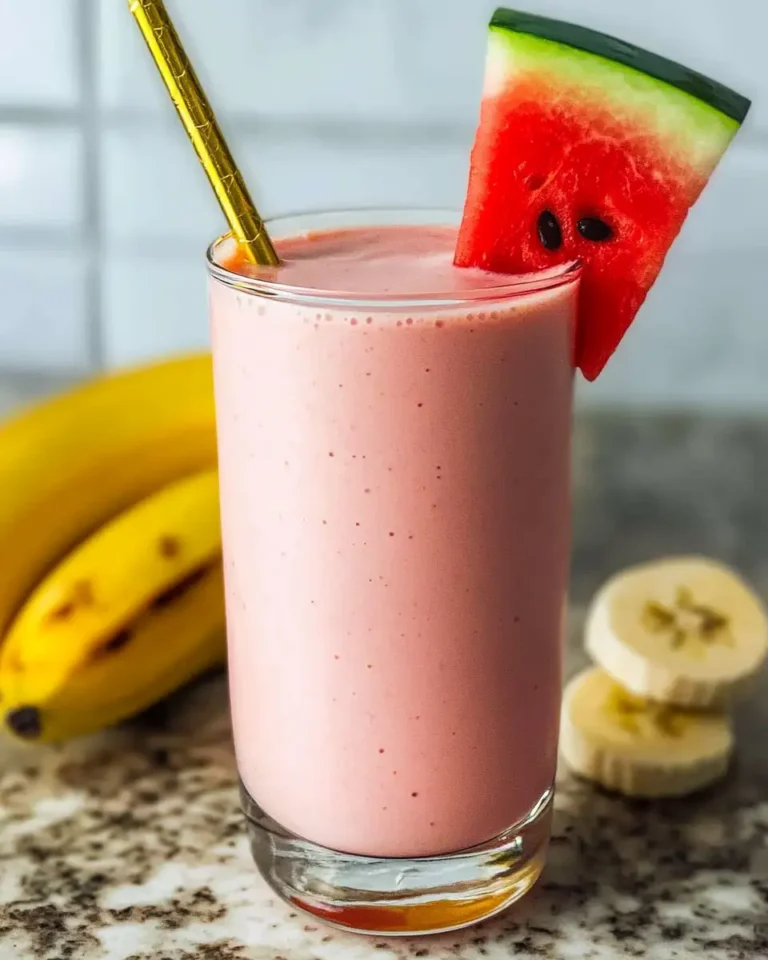 Tropical Bliss in a Glass: The Ultimate Banana and Watermelon Smoothie - Featured Image