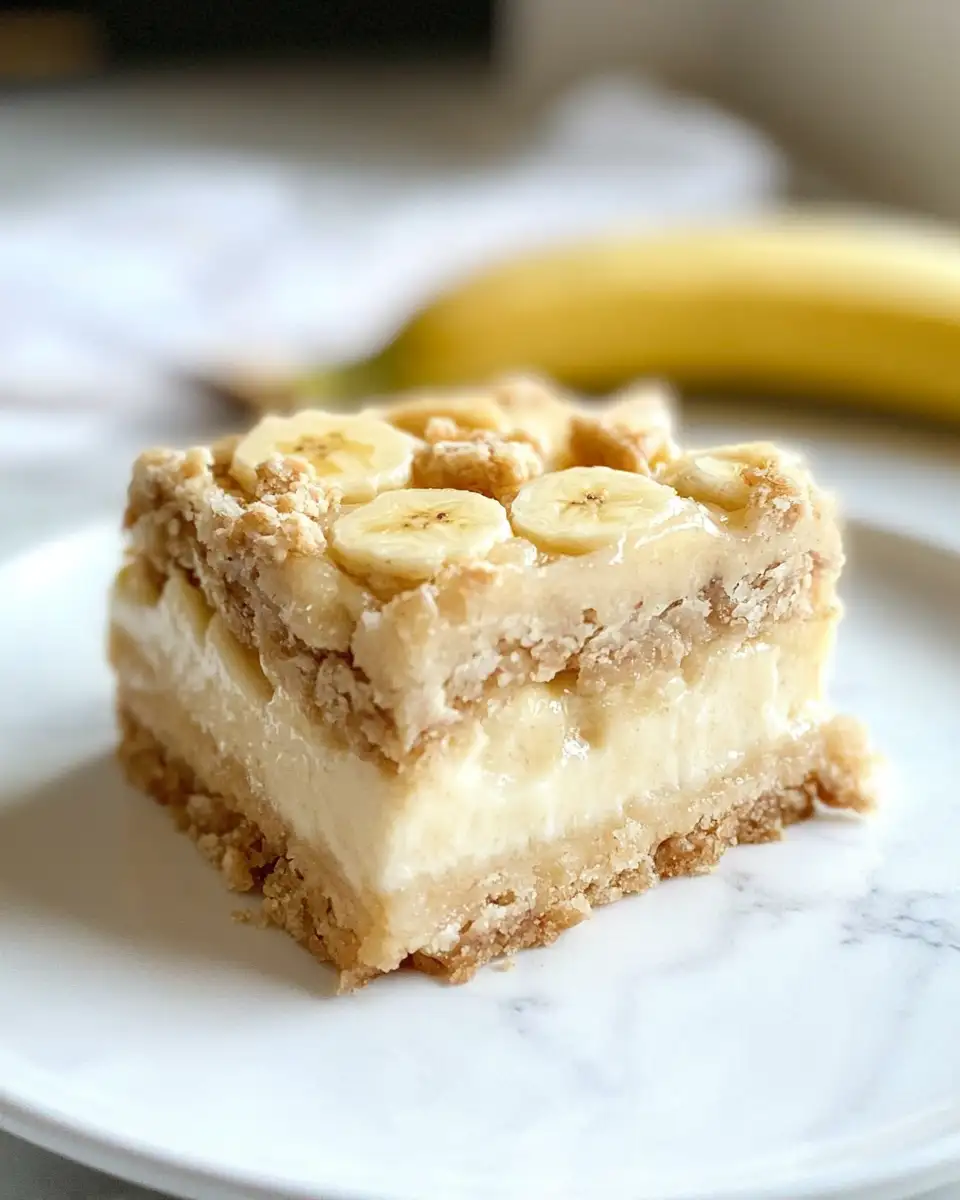 Blissful Banana Pudding Bars to Sweeten Your Day - Featured Image