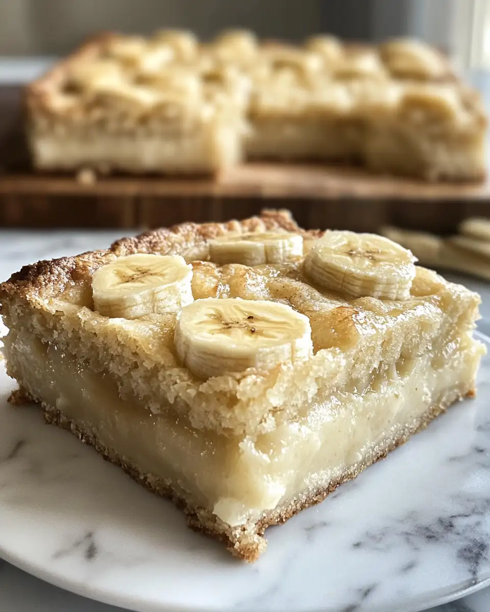 Final dish - Blissful Banana Pudding Bars to Sweeten Your Day