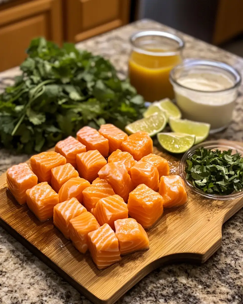 Sizzling Bang Bang Salmon Bites for a Flavorful Feast 5 Ingredients for Sizzling Bang Bang Salmon Bites for a Flavorful Feast