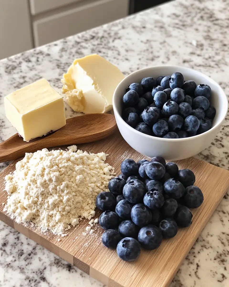 Irresistible Blueberry Cheesecake Crumble Muffins Recipe 5 Ingredients for Irresistible Blueberry Cheesecake Crumble Muffins Recipe