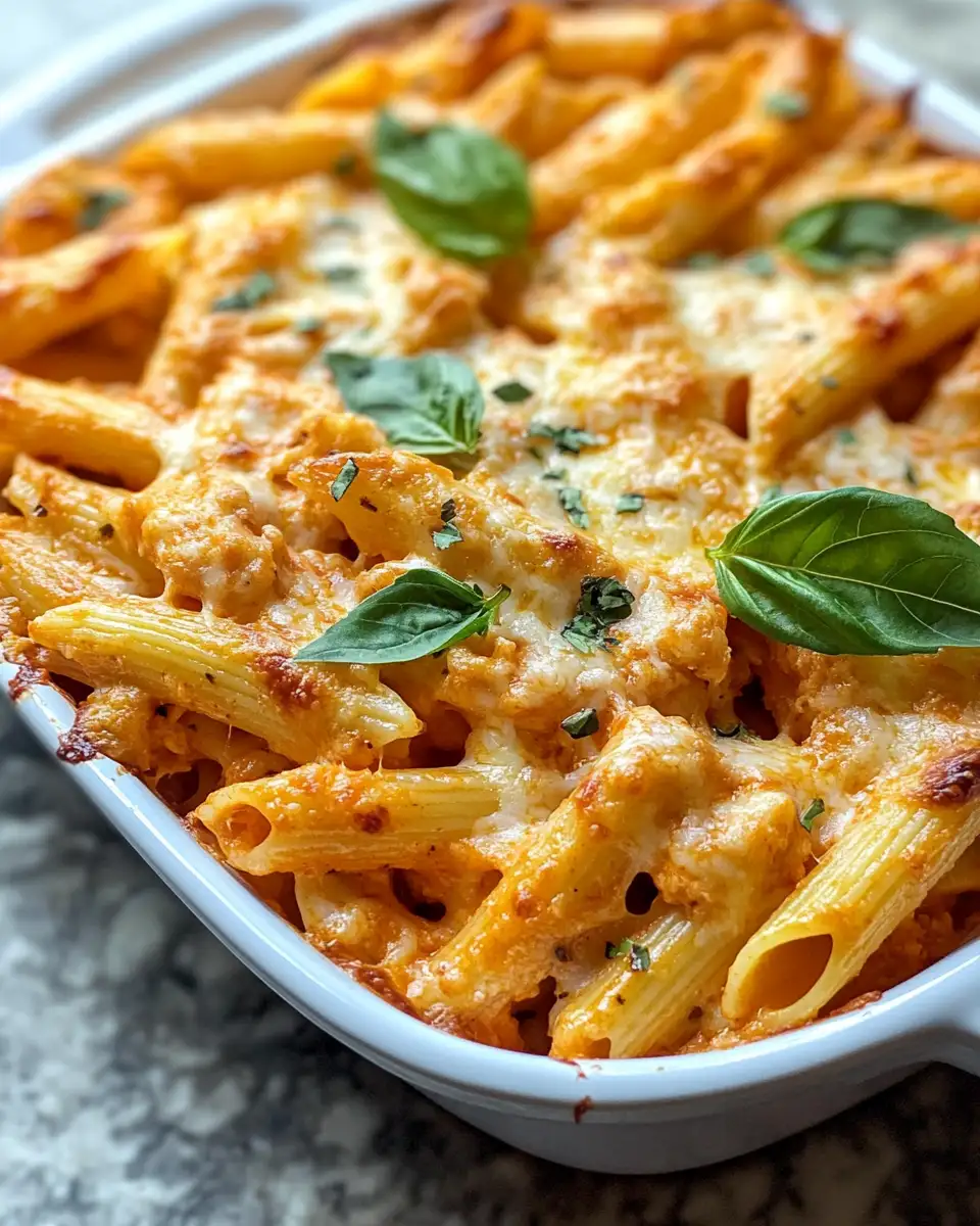 Buffalo Chicken Pasta Bake: Spice Up Your Dinner Routine 7 Final dish - Buffalo Chicken Pasta Bake: Spice Up Your Dinner Routine