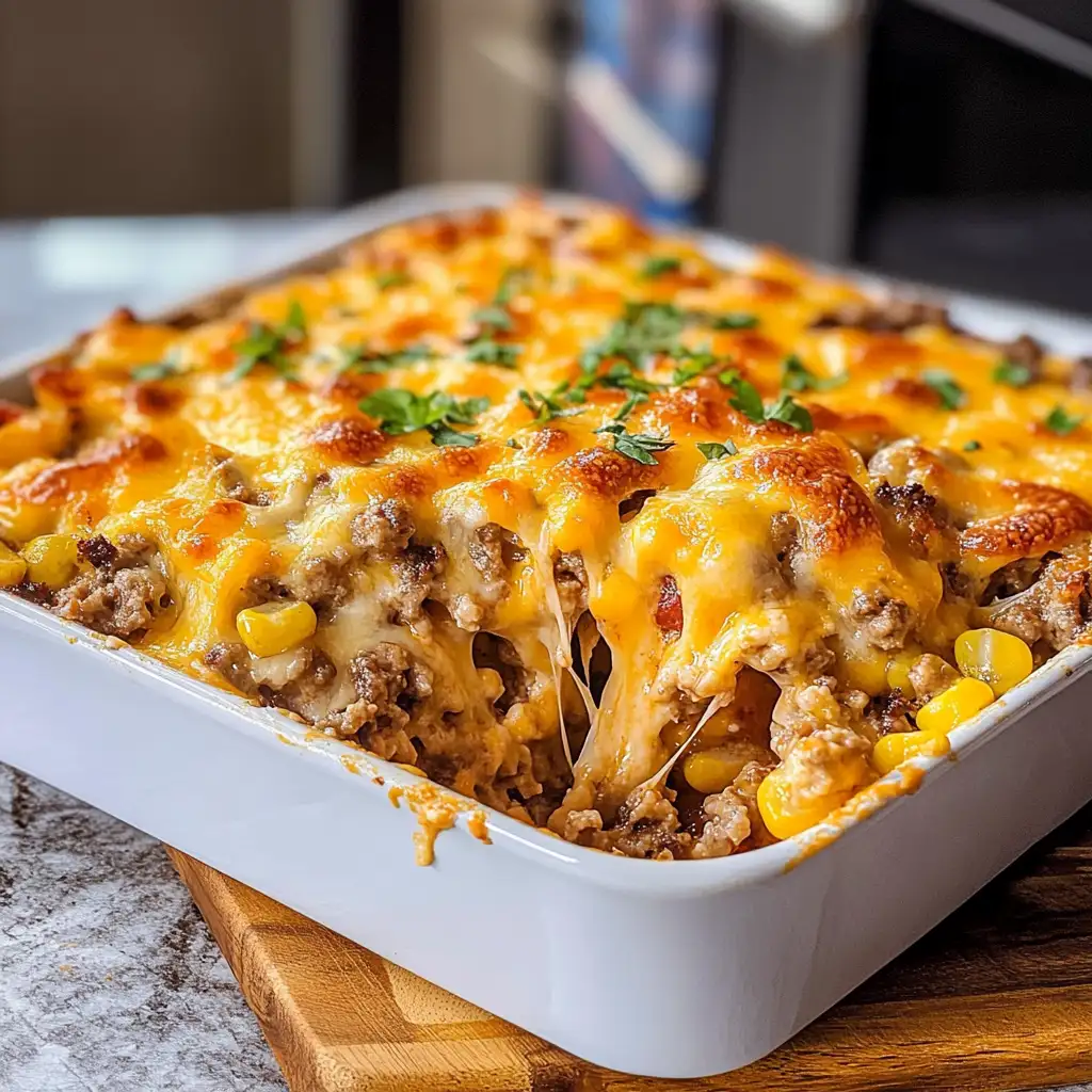 Ultimate Comfort Food: Cheeseburger Casserole Delight - Featured Image