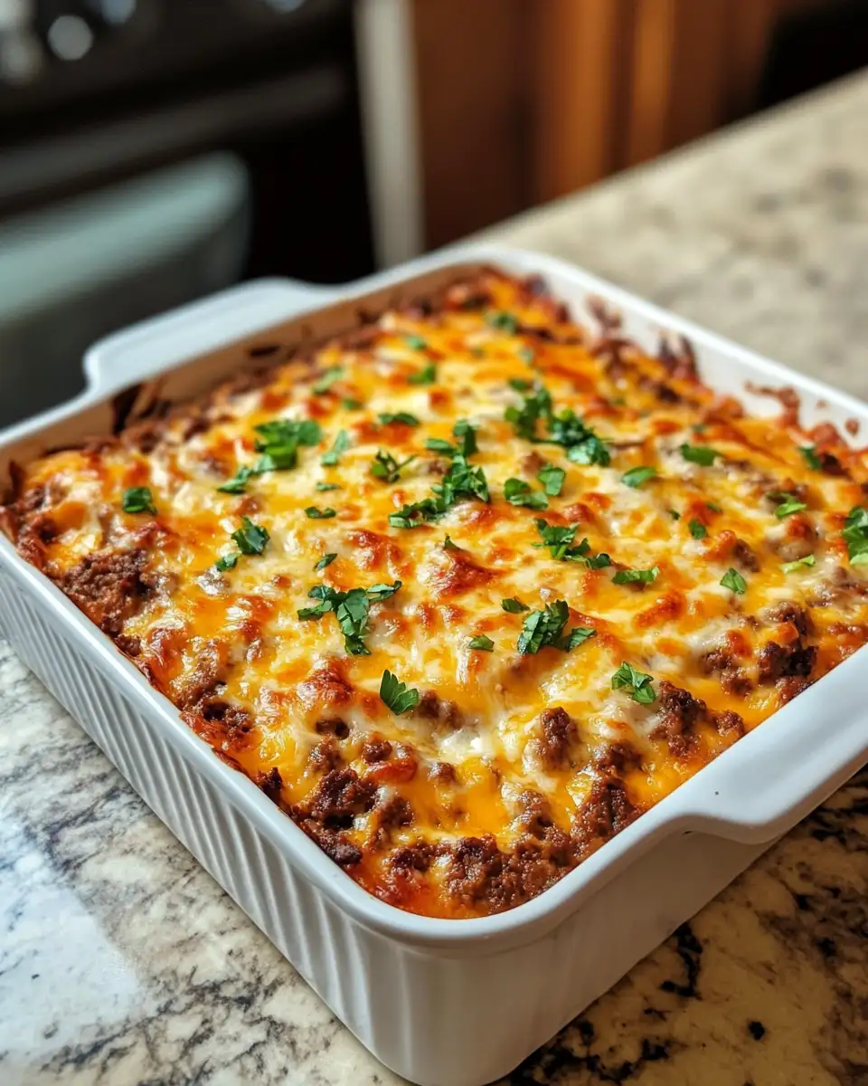 Final dish - Indulge in a Cheesy, Low Carb Delight: Philly Cheesesteak Casserole Bliss