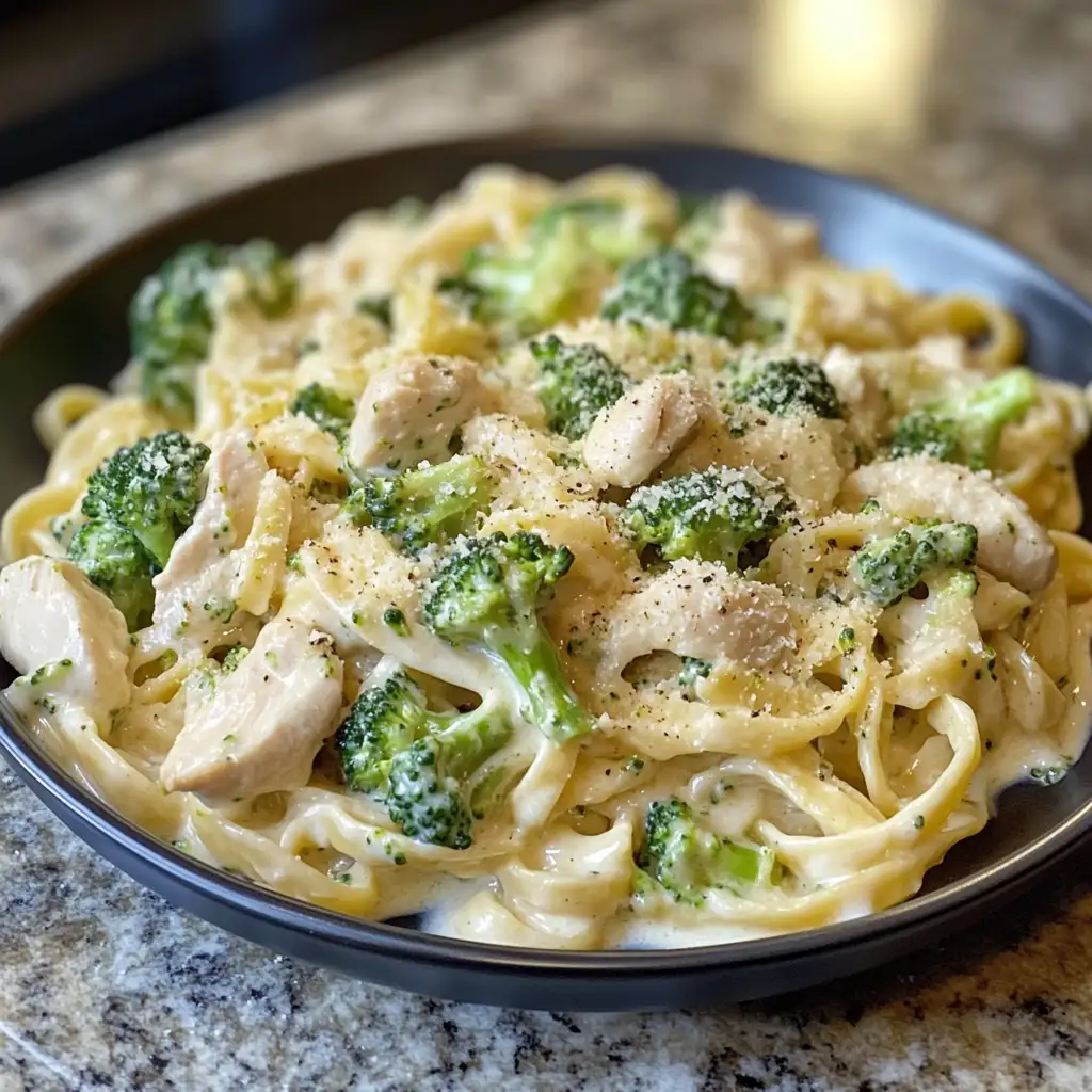 Creamy Chicken Broccoli Alfredo: A Weeknight Dinner Delight - Featured Image
