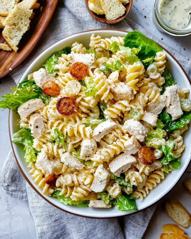 Ultimate Chicken Caesar Pasta Salad for Every Occasion - Featured Image