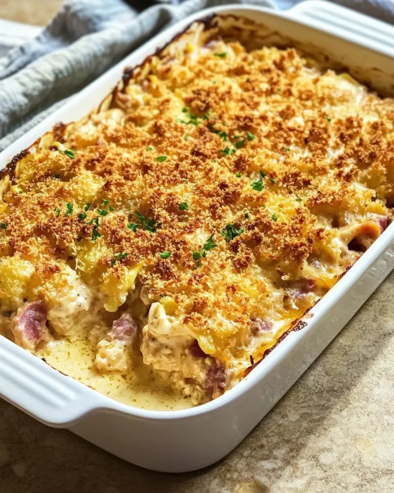 Ultimate Comfort: Chicken Cordon Bleu Casserole Delight - Featured Image