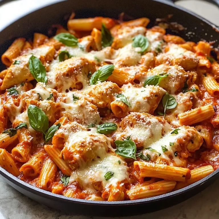 One-Pan Wonder: Irresistible Chicken Parmesan Pasta Skillet - Featured Image