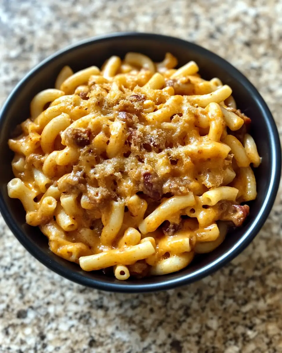 Spice Up Your Dinner with Irresistible Chili Mac and Cheese 6 Final dish - Spice Up Your Dinner with Irresistible Chili Mac and Cheese