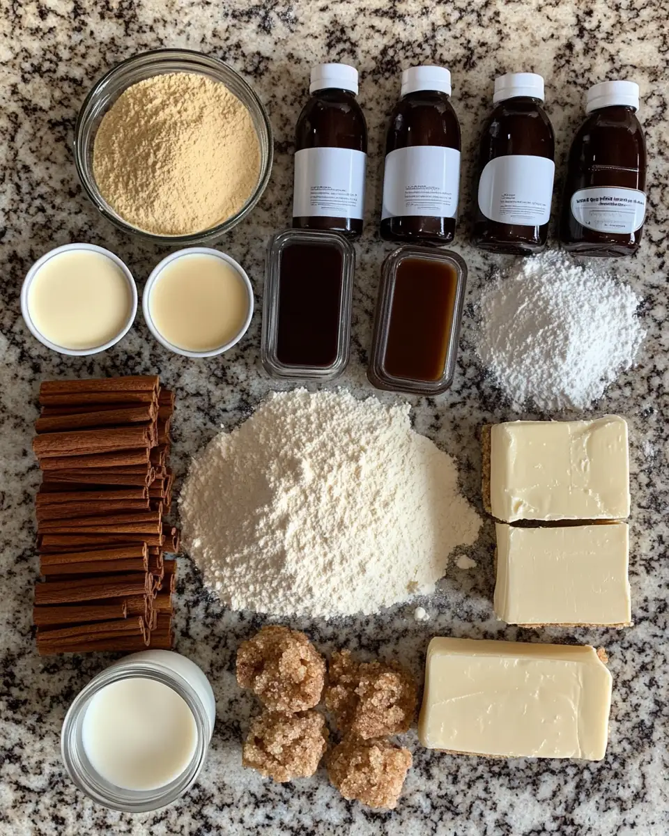Indulge in Sweet Delight with Cinnamon Roll Bliss Bars 5 Ingredients for Indulge in Sweet Delight with Cinnamon Roll Bliss Bars