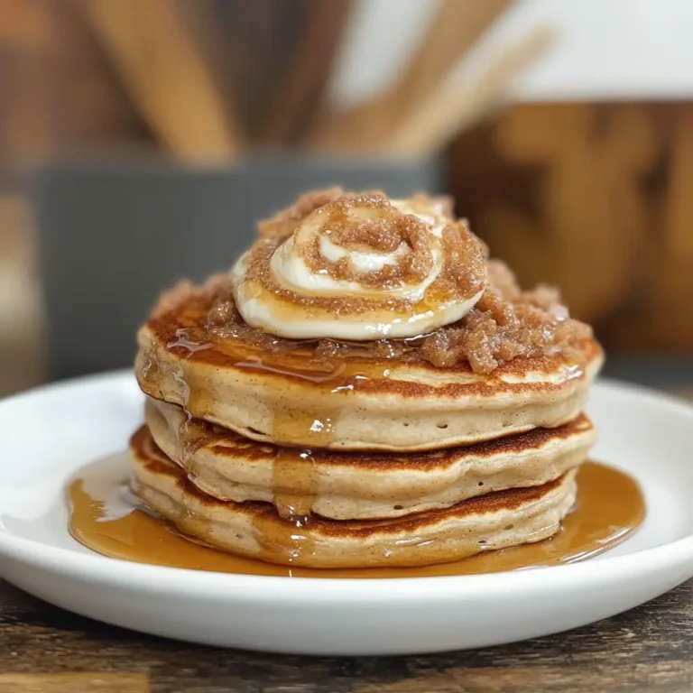 Wake Up to Bliss with Cinnamon Roll Pancakes 1 Wake Up to Bliss with Cinnamon Roll Pancakes - Featured Image