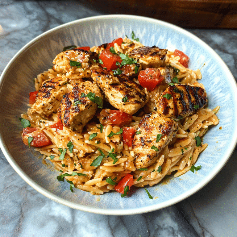 Whisk Away to Flavor Town with Creamy Cajun Chicken Orzo - Featured Image