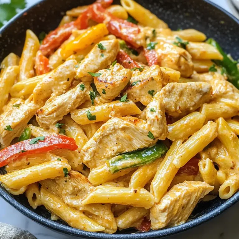 Savor the Fusion: Creamy Chicken Fajita Pasta Delight 18 Savor the Fusion: Creamy Chicken Fajita Pasta Delight - Featured Image