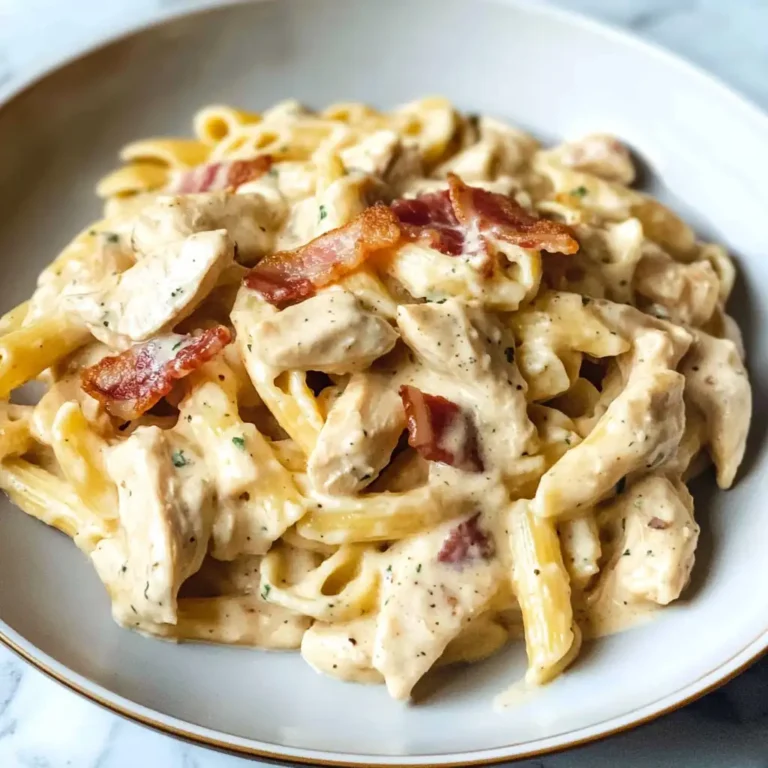 Indulgent Creamy Chicken Pasta with Irresistible Bacon Bliss - Featured Image