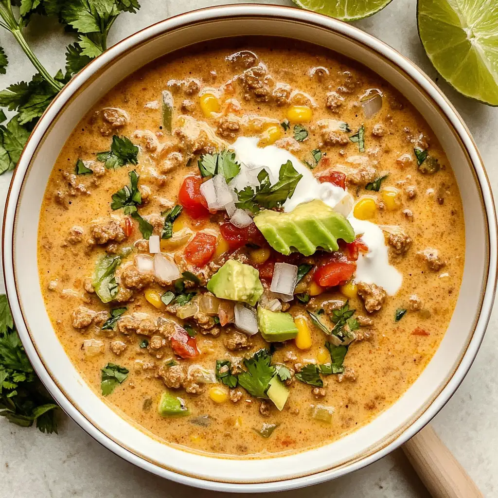 Creamy Taco Soup: A Comforting Twist on Taco Night - Featured Image