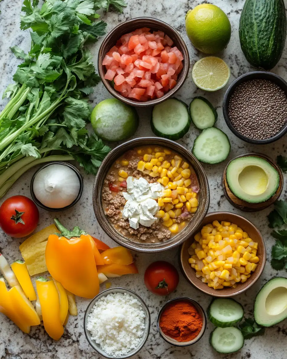Creamy Taco Soup: A Comforting Twist on Taco Night 4 Ingredients for Creamy Taco Soup: A Comforting Twist on Taco Night