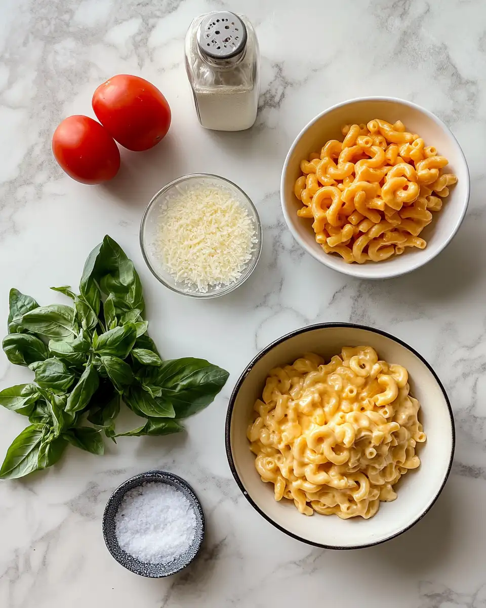 Decadent Comfort: Creamy Tomato Macaroni & Cheese Delight 5 Ingredients for Decadent Comfort: Creamy Tomato Macaroni & Cheese Delight