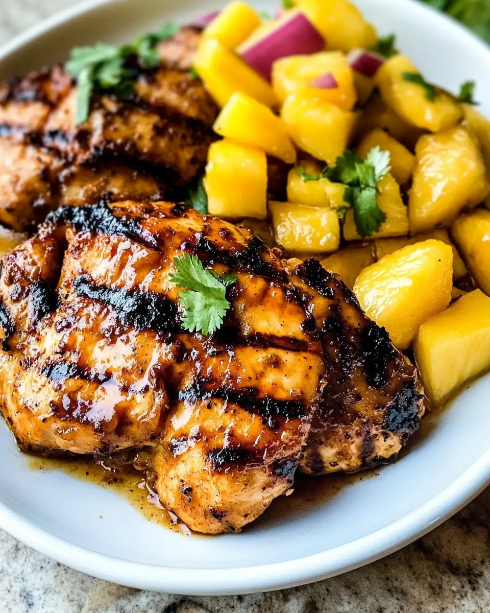 Tantalize Your Taste Buds with Delicious Grilled Mango Pineapple Chicken - Featured Image