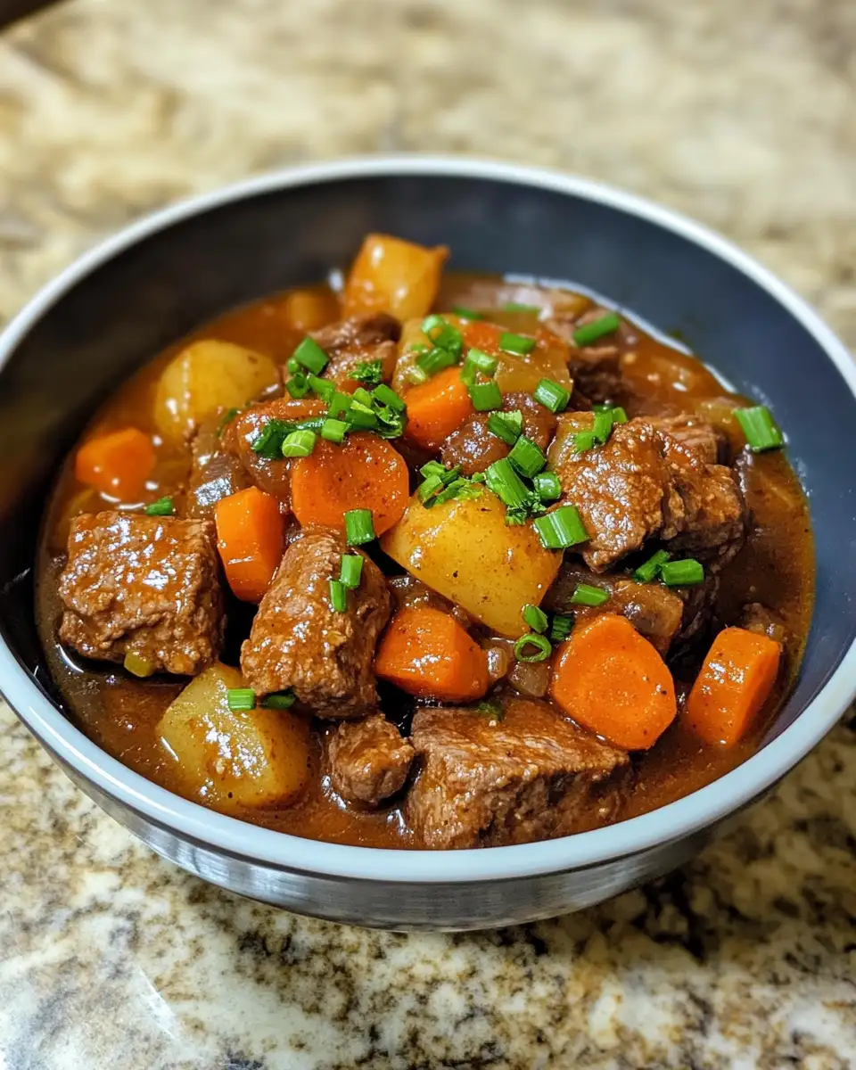 Comfort in a Bowl: Discover the Ultimate Easy Beef Stew Recipe 4 Final dish - Comfort in a Bowl: Discover the Ultimate Easy Beef Stew Recipe