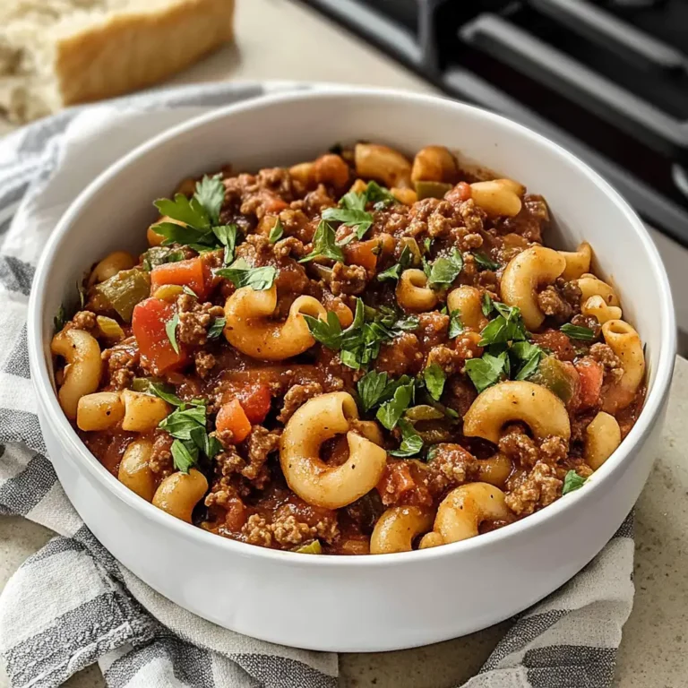 Effortless Comfort: Easy One-Pot American Goulash Delight 16 Effortless Comfort: Easy One-Pot American Goulash Delight - Featured Image