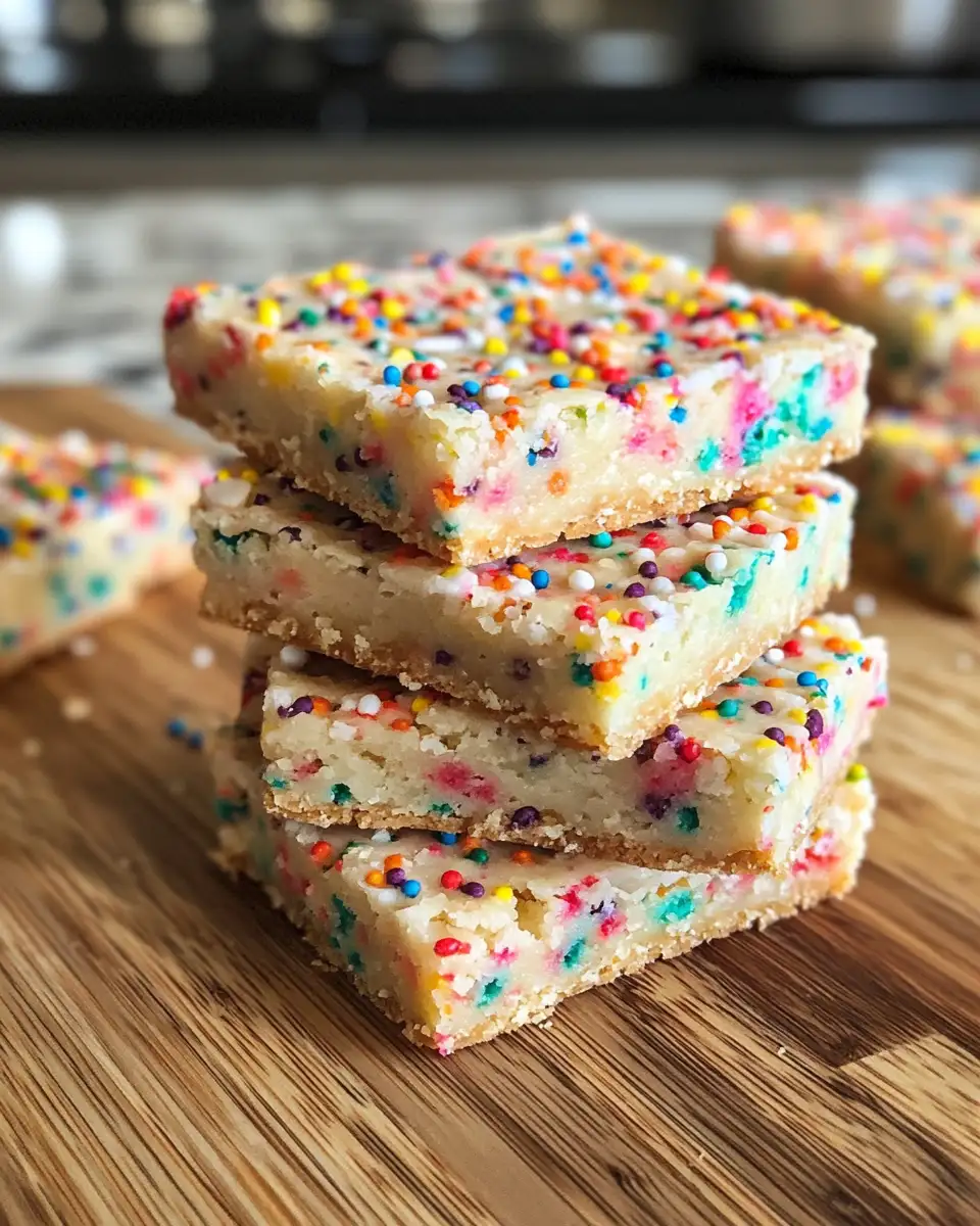 Colorful Delight: Funfetti Sugar Cookie Bars to Brighten Your Day 6 Final dish - Colorful Delight: Funfetti Sugar Cookie Bars to Brighten Your Day