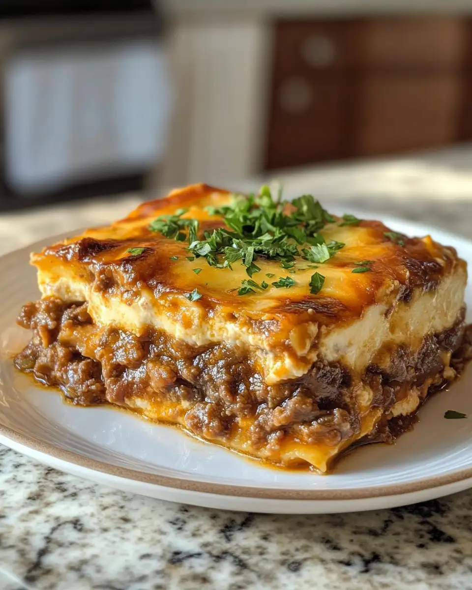 Final dish - Discover the Layers of Flavor in Authentic Greek Moussaka