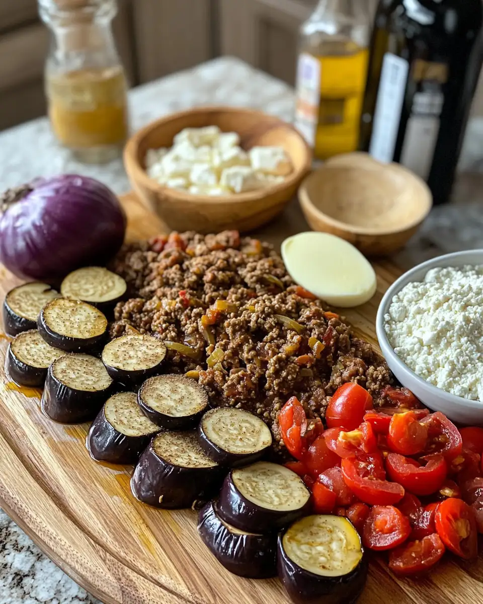 Ingredients for Discover the Layers of Flavor in Authentic Greek Moussaka