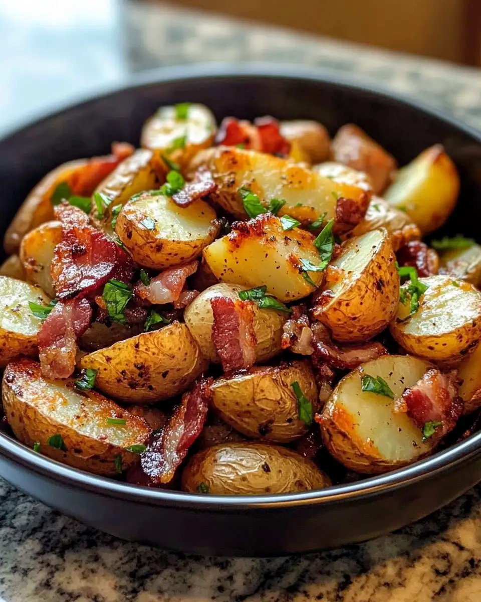 Ingredients for Sweet and Savory Delight: Honey Bacon Roasted Potatoes