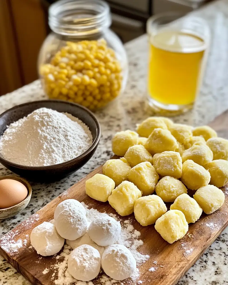 Ingredients for Irresistible Honey Butter Cornbread Poppers: The Perfect Bite-Sized Treat