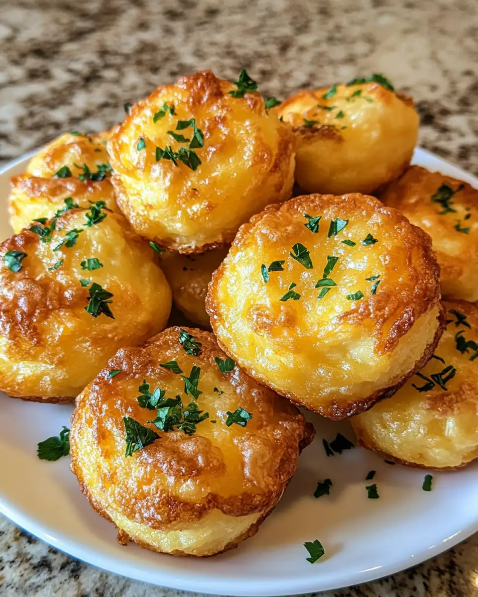 Final dish - Irresistibly Cheesy: Discover the Magic of Mashed Potato Cheese Puffs