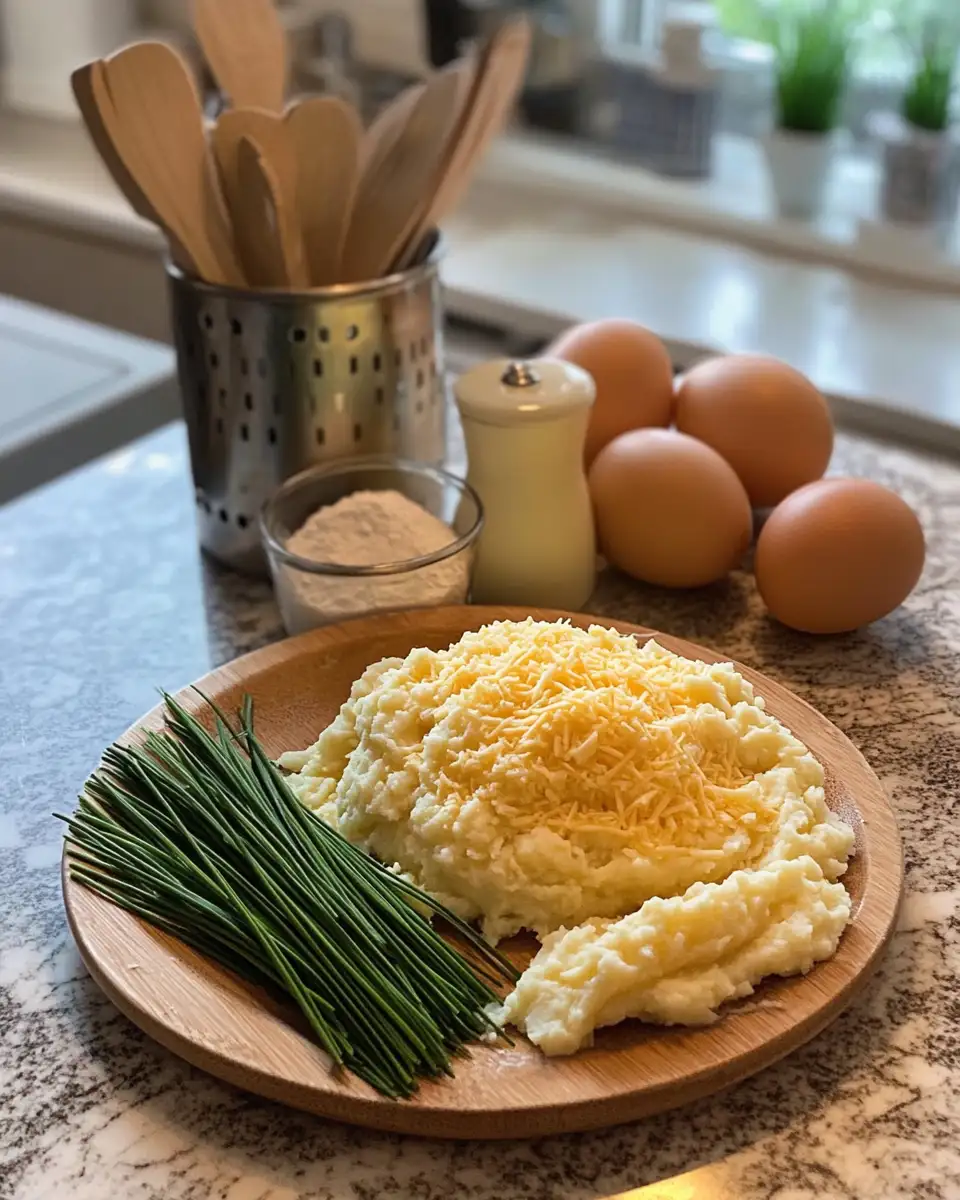 Ingredients for Irresistibly Cheesy: Discover the Magic of Mashed Potato Cheese Puffs