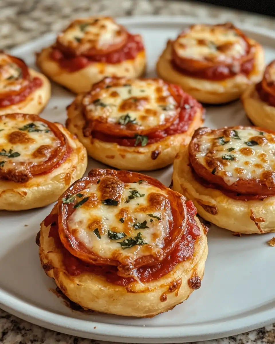 Bite-Sized Bliss: Irresistible Mini Deep Dish Crescent Roll Pizzas 7 Final dish - Bite-Sized Bliss: Irresistible Mini Deep Dish Crescent Roll Pizzas