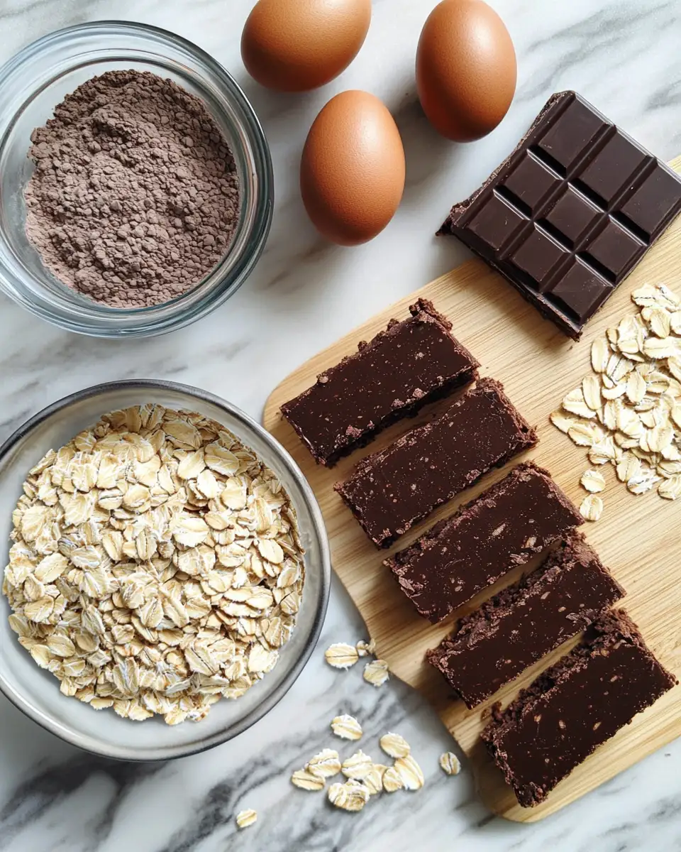Irresistible No Bake Chocolate Oat Bars: Your New Favorite Treat 4 Ingredients for Irresistible No Bake Chocolate Oat Bars: Your New Favorite Treat