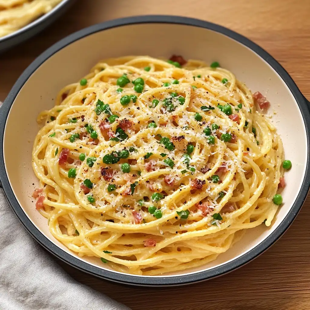 Effortless Indulgence One-Pot Spaghetti Carbonara Bliss - Featured Image