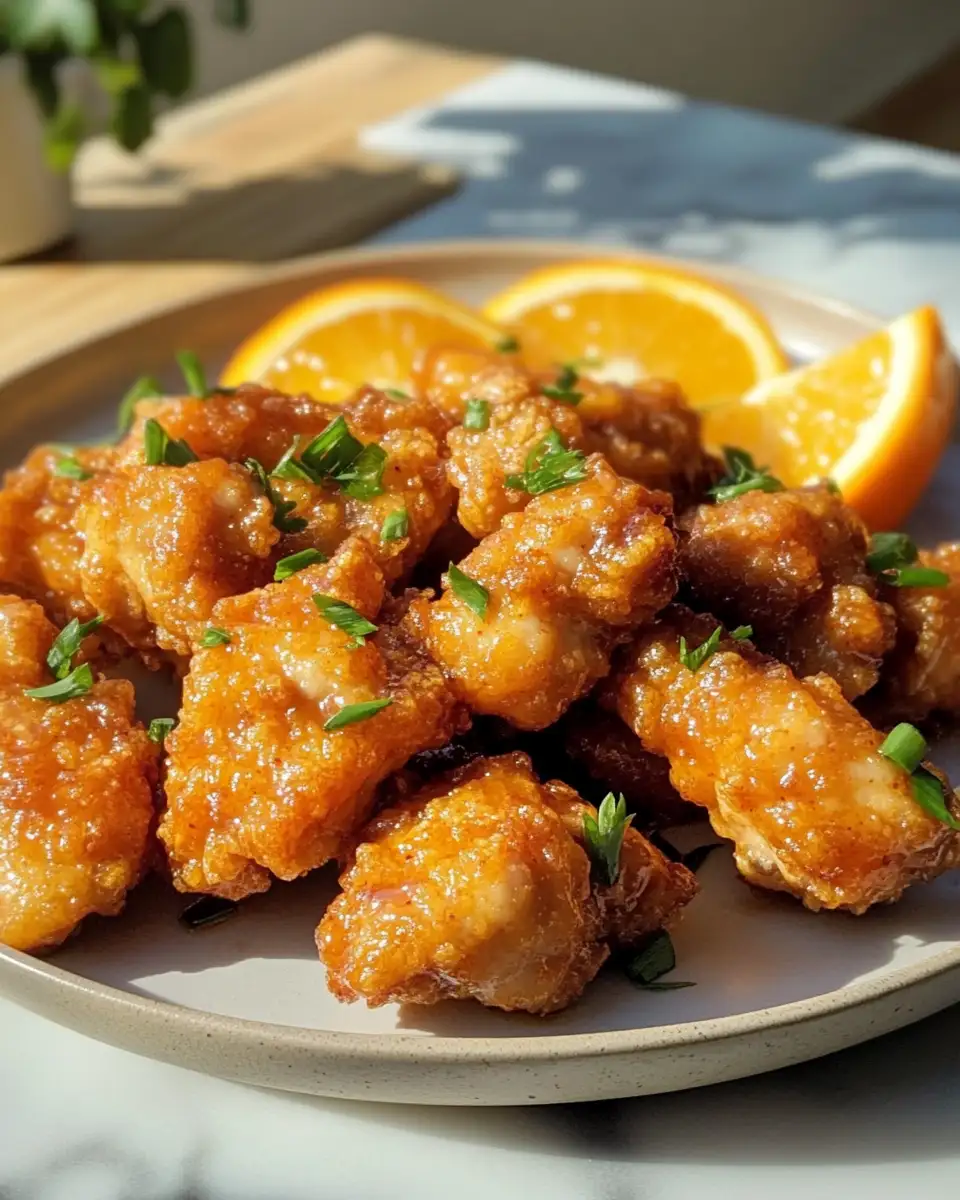 Crispy Orange Chicken Magic: Airfryer Edition 6 Final dish - Crispy Orange Chicken Magic: Airfryer Edition