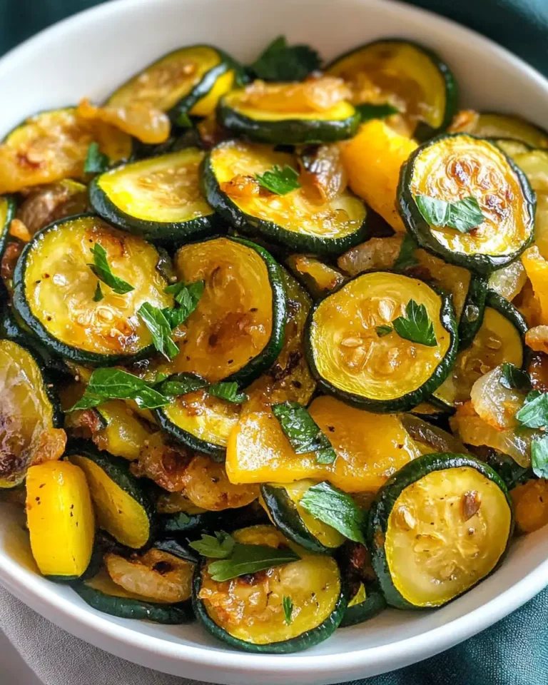 Sizzling Summer Delight Sauteed Zucchini and Squash Extravaganza - Featured Image