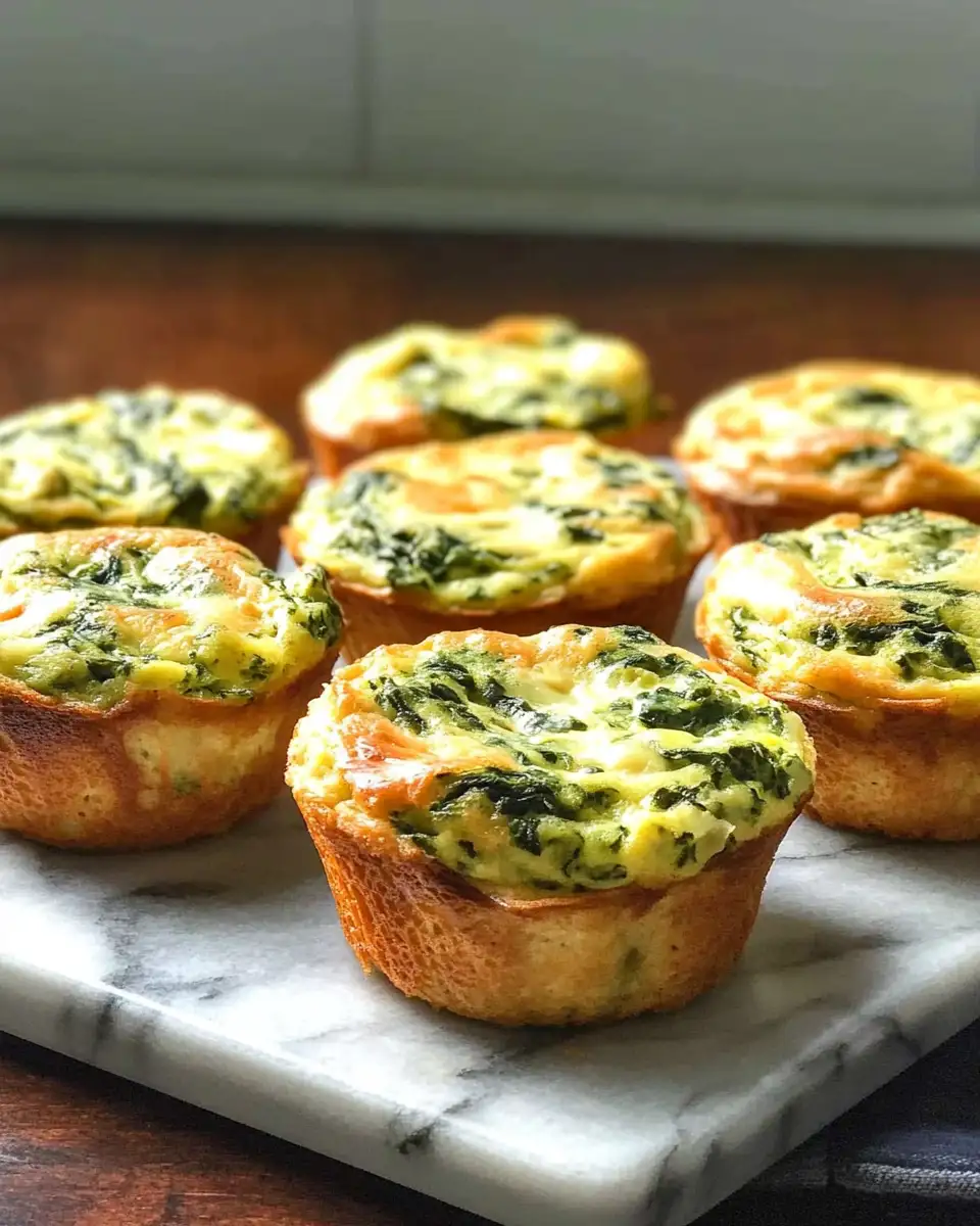 Whip Up a Batch of Irresistible Spinach Quiche Muffins Today - Featured Image