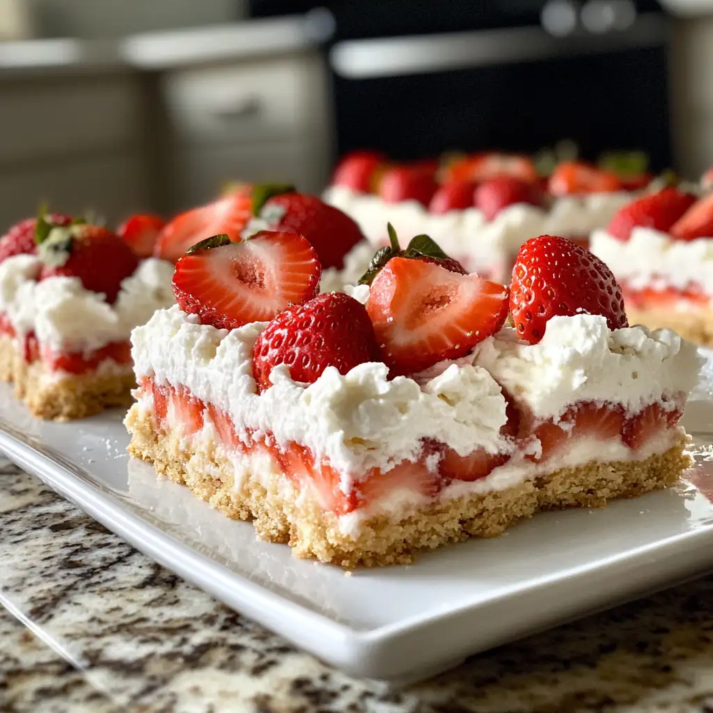 Irresistibly Sweet Strawberry Shortcake Bars to Make Your Taste Buds Dance - Featured Image