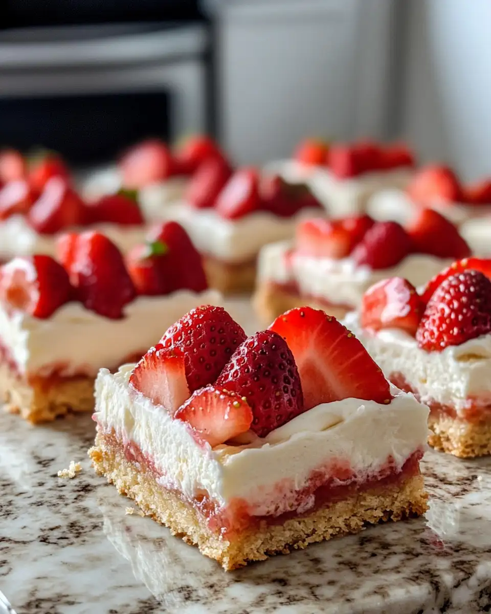 Irresistibly Sweet Strawberry Shortcake Bars to Make Your Taste Buds Dance 6 Final dish - Irresistibly Sweet Strawberry Shortcake Bars to Make Your Taste Buds Dance