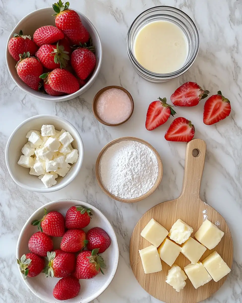 Irresistibly Sweet Strawberry Shortcake Bars to Make Your Taste Buds Dance 4 Ingredients for Irresistibly Sweet Strawberry Shortcake Bars to Make Your Taste Buds Dance