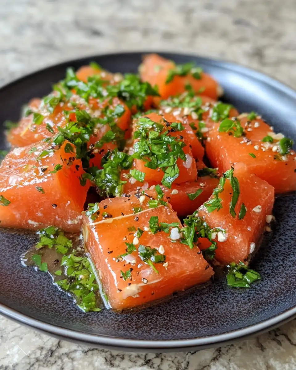 Transform Your Leftovers into a Treat with Sweet Pickled Watermelon Rind 7 Final dish - Transform Your Leftovers into a Treat with Sweet Pickled Watermelon Rind