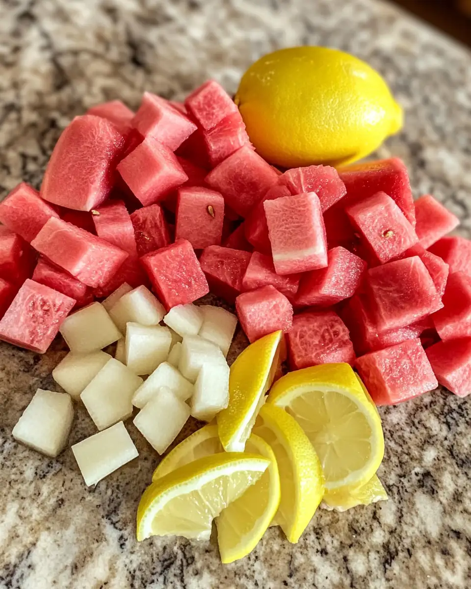 Transform Your Leftovers into a Treat with Sweet Pickled Watermelon Rind 5 Ingredients for Transform Your Leftovers into a Treat with Sweet Pickled Watermelon Rind