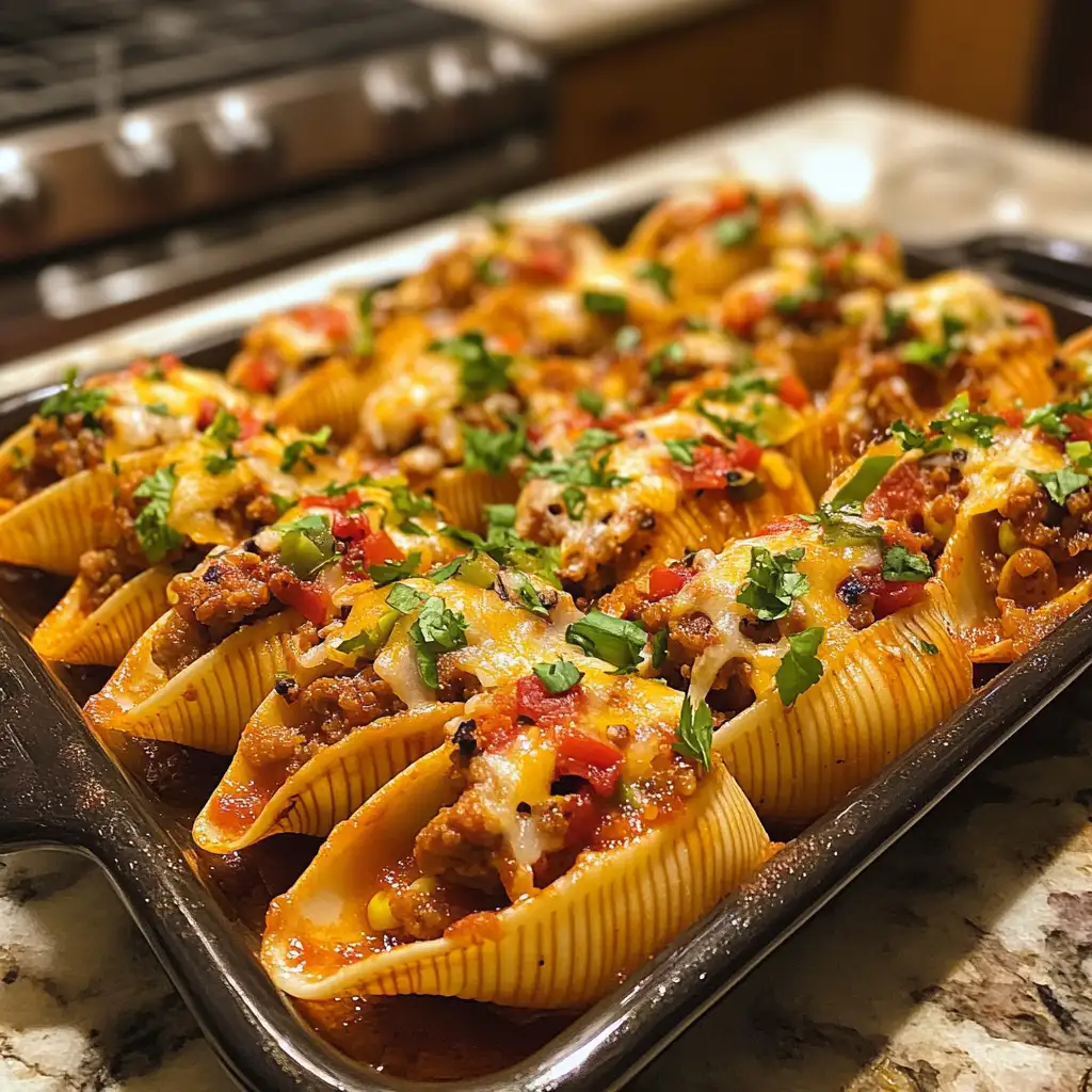 Taco Stuffed Shells: A Fusion Fiesta in Every Bite - Featured Image