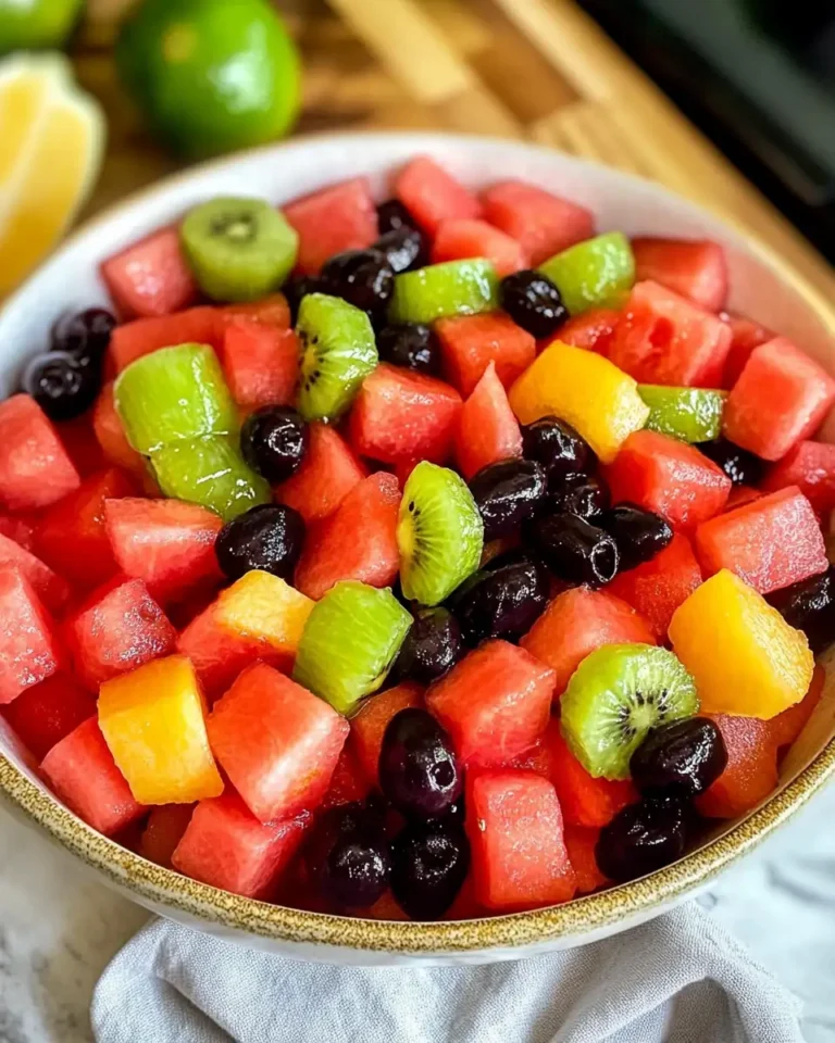 Refreshing Summer Bliss Watermelon Fruit Salad 6 Refreshing Summer Bliss Watermelon Fruit Salad - Featured Image