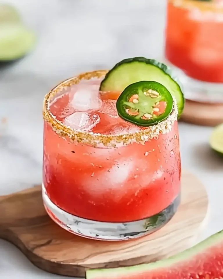 Sip into Summer Bliss with a Watermelon Jalapeño Margarita - Featured Image